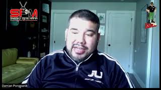 SPM TV interview's Damian Pongpanik Owner of Jam Up Apparel and Harold Prine of Prine Custom Cues.
