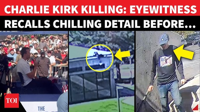 Charlie Kirk: ‘No Security Was Weird’: Eyewitness Recalls Chilling Scenes  Before Assassination