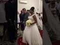 A bênção - saída dos noivos