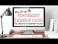 How to use the Pinterest trends tool