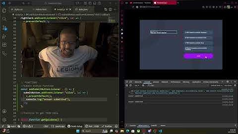 Coding Everyday until I become a Web Dev | Day 33 - Quiz App -  ITS ALIVE!