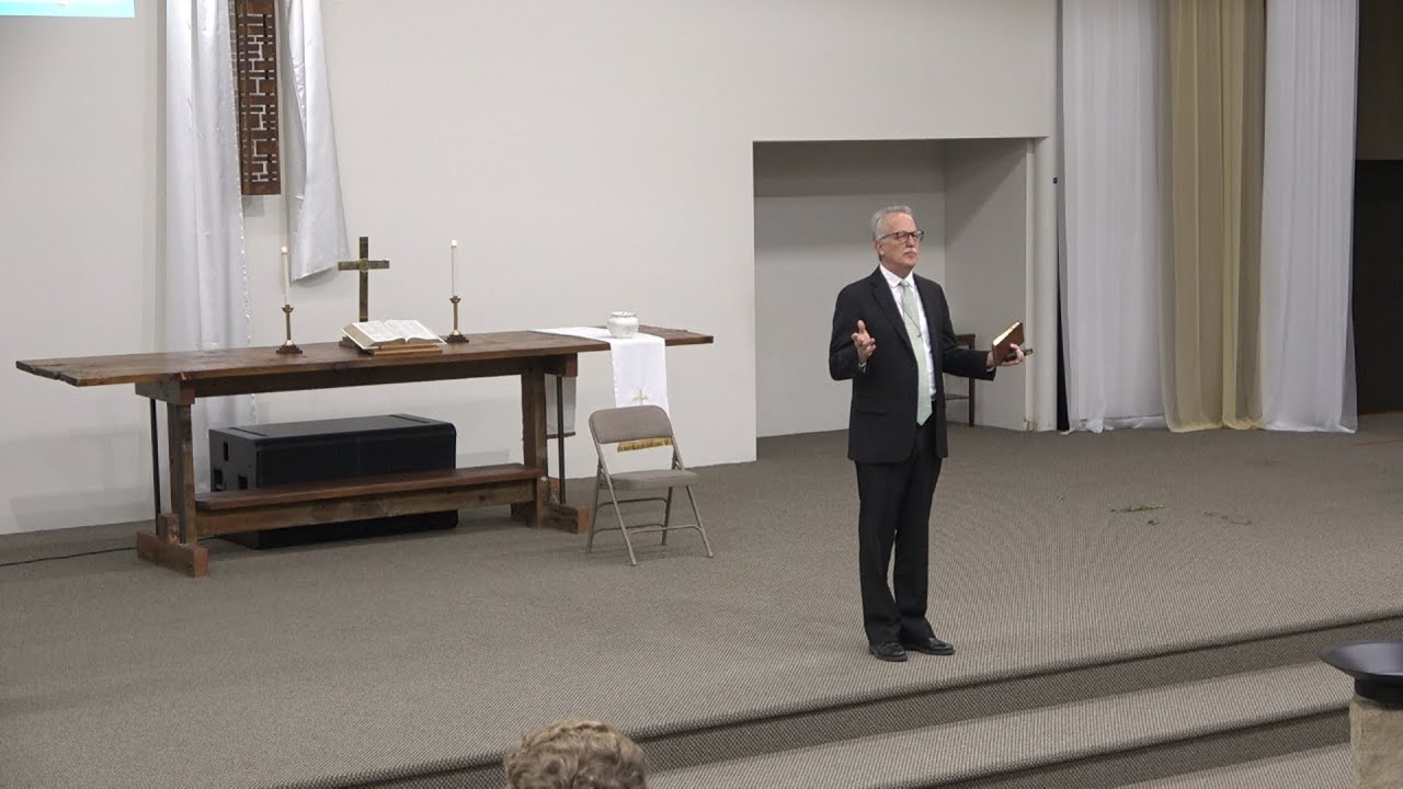 20230514 Pastor Ben Unseth Faith Lutheran Church, Spencer Iowa