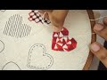 Hand Embroidery Designs | HEART EMBROIDERY SAMPLER FOR BEGINNERS