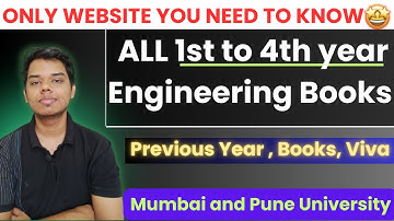 All Engineering Books for Mumbai and Pune University students | Best website for engineers 🔥*FREE*