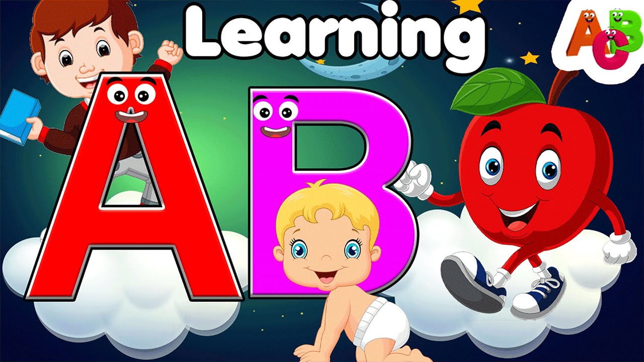 A for Apple 🍎, B for Baby 👶 & More | ABC Phonics Song for Kids 🎶| Learn ...