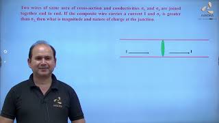 Charge Density At The Junction Of Two Wires | Current Electricity Class 12