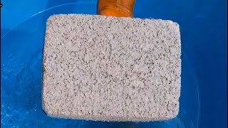 ✅ @Aliyaart-13💐Earthy Concrete Gritty Sand Meets Water 💦 | Most Satisfying ASMR Crumbling & Texture 
