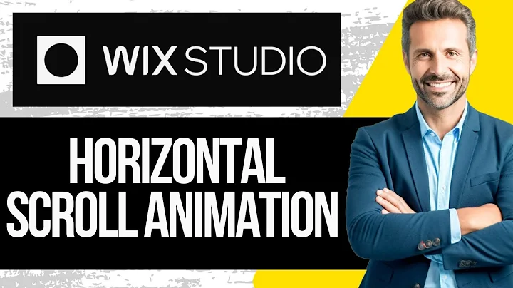 How To Create Horizontal Scroll Animation On Wix Studio | Full Tutorial 2025