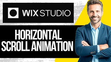 How To Create Horizontal Scroll Animation On Wix Studio | Full Tutorial 2025