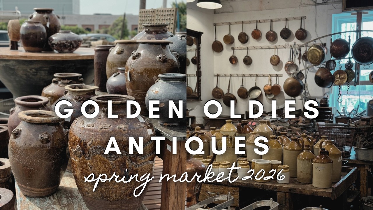 スプリングセール◇英国アンティークArtdecoLloyd's Antiques Golden Oldies Antiques | Spring Market 2026 - YouTube
