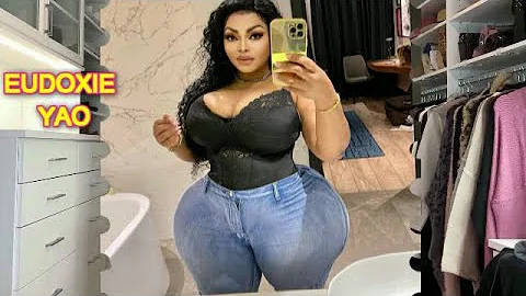 YAO .. Biography of a Plus Size Model with African...