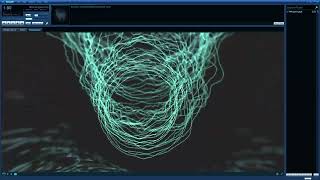 Planet Agest AtkurKastara on Winamp Player using Visualization