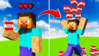 Can Steve Survive 100 Tnt? Teardown Experiments