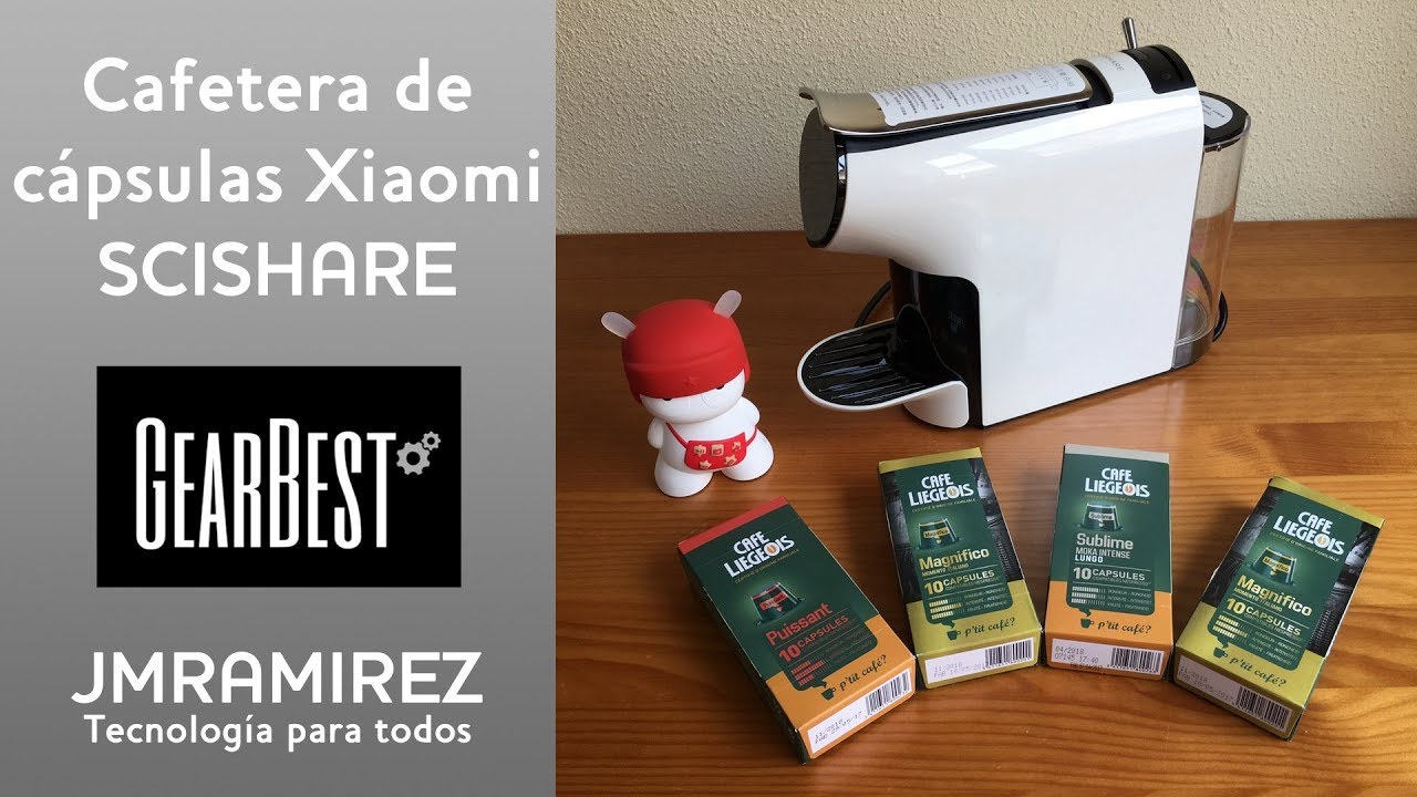 Cafetera Xiaomi para cápsulas Nestlé
