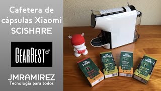 La cafetera de cápsulas Xiaomi SCISHARE by Gearbest.com - YouTube