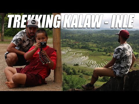 🇲🇲 DORMIMOS EN UN MONASTERIO de NIÑOS MONJE Y NUNCA LO OLVIDARÉ | Excursión 2 DÍAS KALAW - LAGO INLE