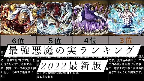 ワンピース 本人の強さが関係ない世界での 悪魔の実 最強ランキングが意外な結果すぎたwww One Piece Mp3