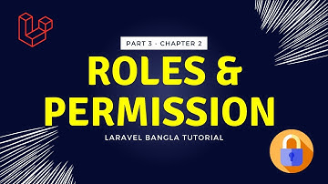 [Role Edit & Delete] 3rd Part Chapter 2 - Laravel Roles & Permission Bangla Tutorial