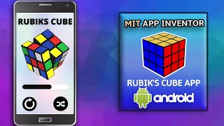 Create a Rubik's Cube Mobile App || MIT App Inventor || Rubiks Cube Extension in App Inventor screenshot 4