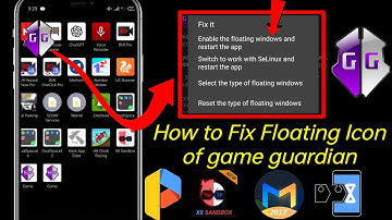 How To Fix Game guardian icon is not Floating in any Android