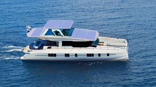 Solarwave 62 the Fully efficient solar powered Yacht