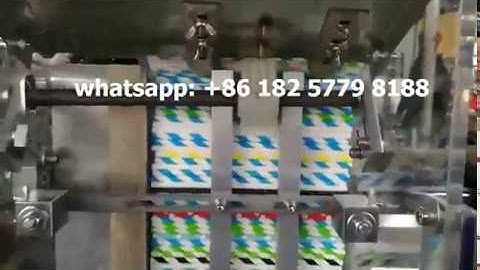 300pcs paper straw automatic wrapping machine