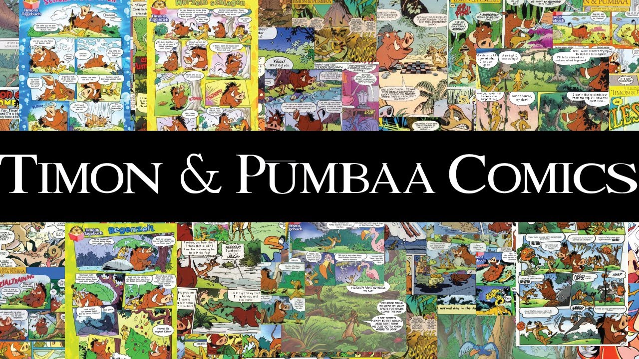 Timon & Pumbaa Comics - YouTube