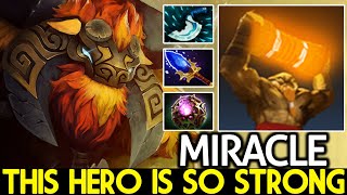 MIRACLE [Earthshaker] This Hero is so Strong with Scepter Build Dota 2