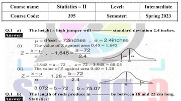 code 395 sloved assignment spring 2023 assignment number 1
