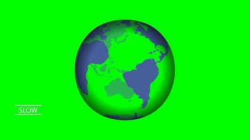 Globe Rotating | Free Animation Video | Loop Animation