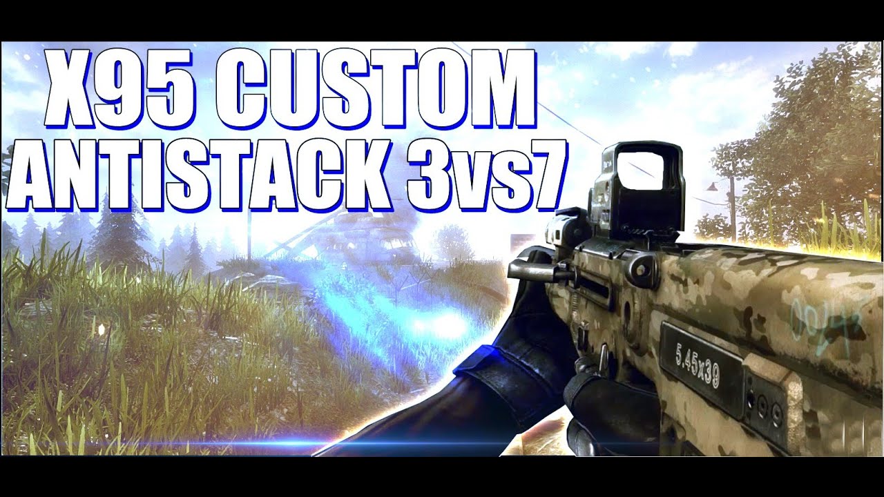 Contract Wars -  X95 Antistack 3vs7