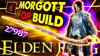 Elden Ring: THIS MORGOTT BUILD IS EXTRAORDINARY! - Morgott's Cursed Sword VS All Bosses No Hit 2024!