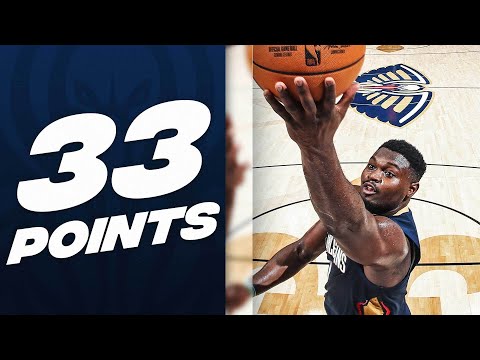 Zion williamson drops 33 points! | november 29, 2023