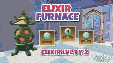 GUIA BÁSICA DE LA ELIXIR FURNACE + ELIXIR LVL 1 Y 2 | Utopia Origin