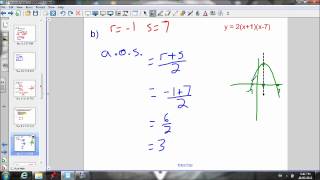 4.5 Day 1 - Factored Form - Sketching the graph (part 3).wmv