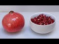 How to Eat a Pomegranate | Pomegranate Taste Test