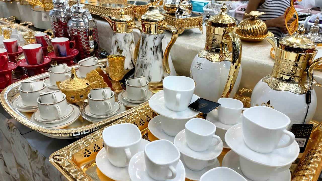 جولة ولا اروع عند مراد عنده كلش الي تحبه المرأة من اواني راقية المناسبات السعيدة والايام العادية لك