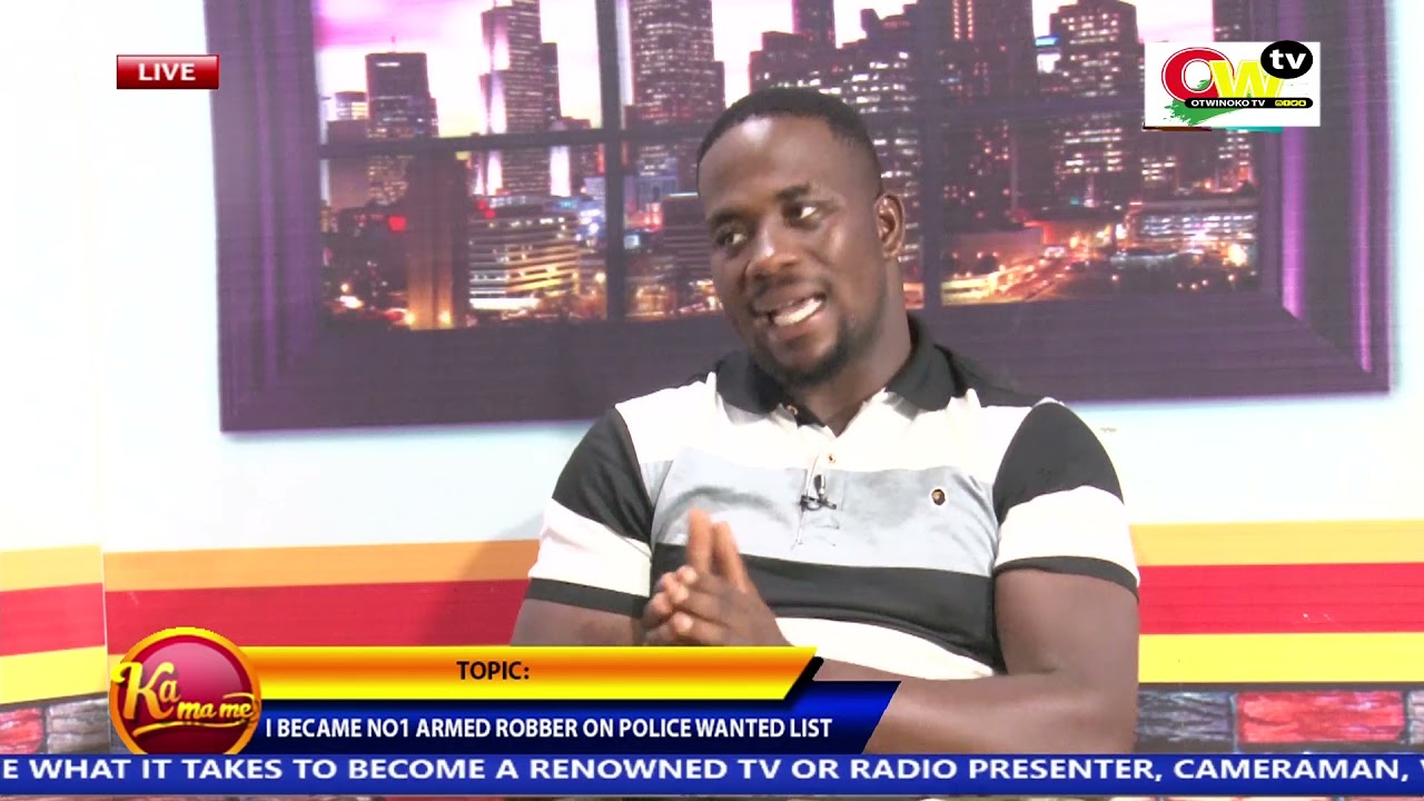 My encounter with ghana police as no1 armed Robber...