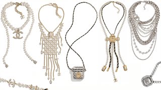 CHANEL COSTUME JEWELRY COLLECTION ⭐️ PRE-FALL 2021 ⭐️ NECKLACES 