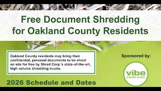 Free Document Shredding