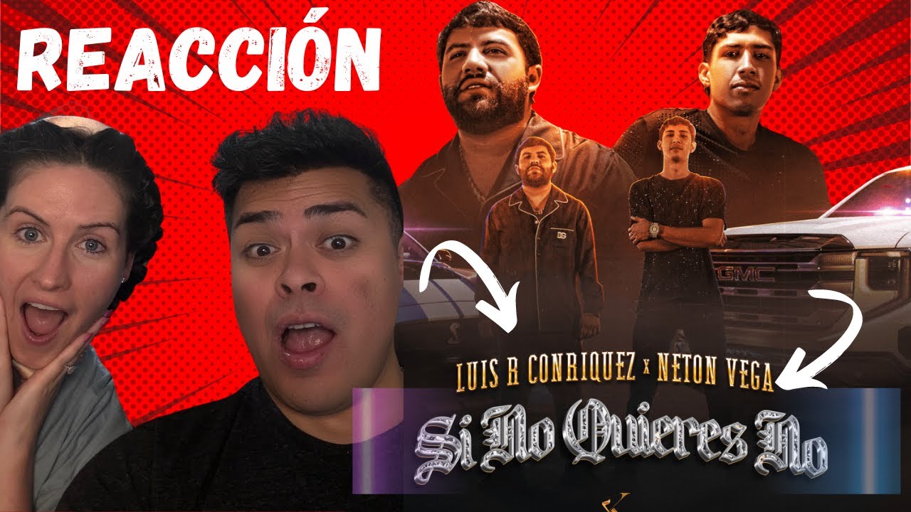Irlandesa 🇮🇪 y Mexicano 🇲🇽 REACCIÓN A- SI NO QUIERES NO- Luis R Conriquez X Neton Vega