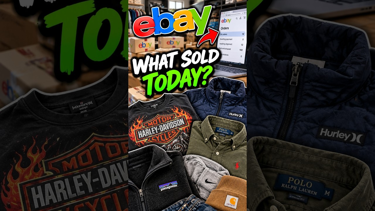 rewrite this title What sold today in my Ebay store #whatnot #fashion #vintage #sneakerreseller #thrift #nike rewrite this title What sold today in my Ebay store #whatnot #fashion #vintage #sneakerreseller #thrift #nike