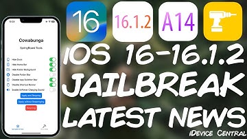 iOS 16 - 16.1.2 JAILBREAK News: Cowabunga RELEASED! Tweak Your Device Dock, Home Bar, Folders, Etc.