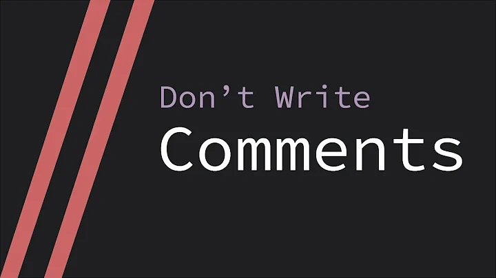 The Dark Side of Commenting