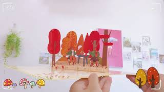 Best Friends Camping 3D Pop Card by skypopcards 4 views 3 weeks ago 13 seconds