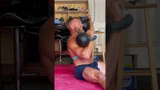 Alternating Kettlebell Z Press