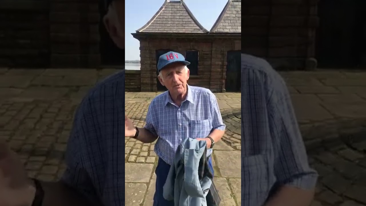 Widnes Runcorn Transporter Bridge with Bill Smith The Quarryman