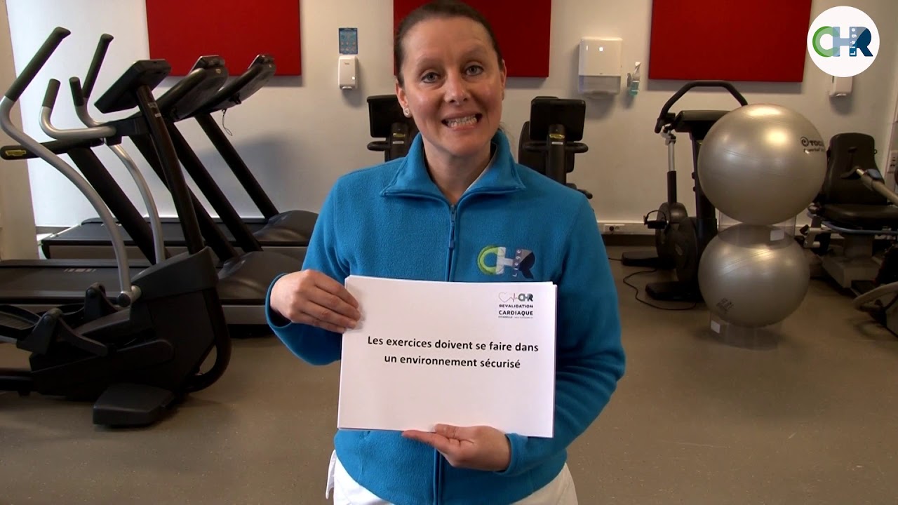 Exercices de revalidation cardiaque - Consignes générales