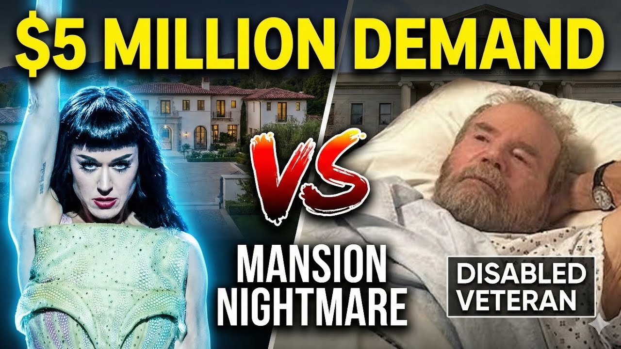 Katy Perry demanding $5m from 85-year-old disabled veteran in legal war                 