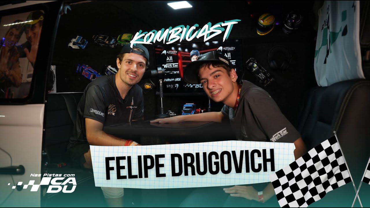 Entrevistei o Felipe Drugovich durante as 500 milhas | KOMBICAST 41